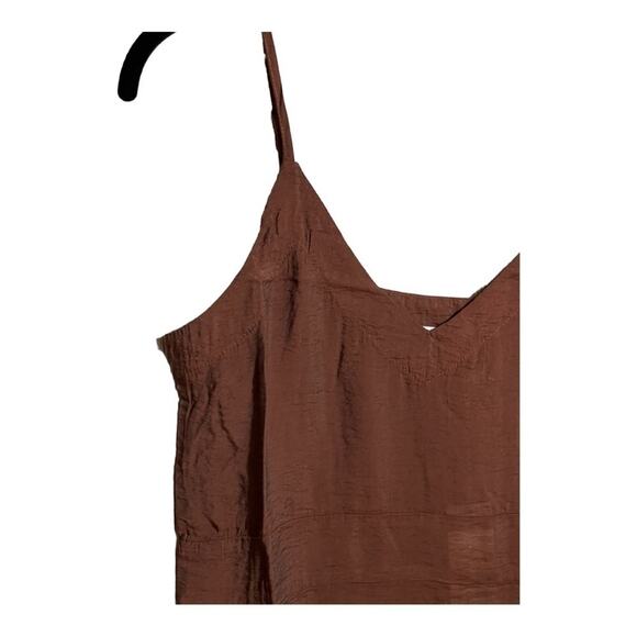 Anthropologie LACAUSA Alma Slip Dress in Chocolate Size XS NWT‎ - Picture 9 of 13